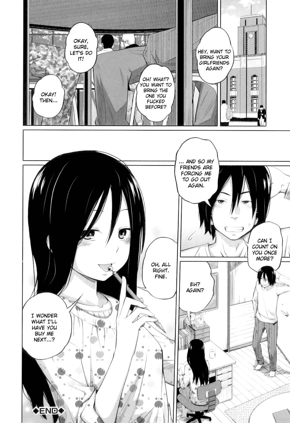 Hentai Manga Comic-My Girlfriend just for Today-Read-24